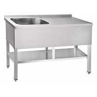 Стол для мойки овощей ABAT СМО-6-3 РН (вся нерж.)