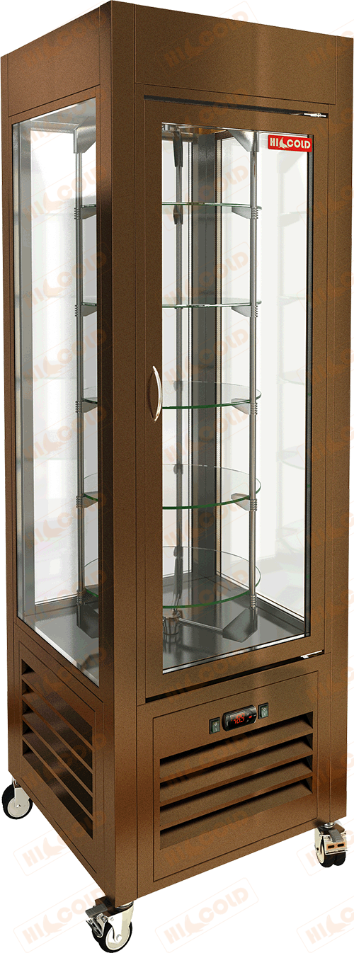 Витрина кондитерская вертикальная  HICOLD  VRC 350 R Bronze